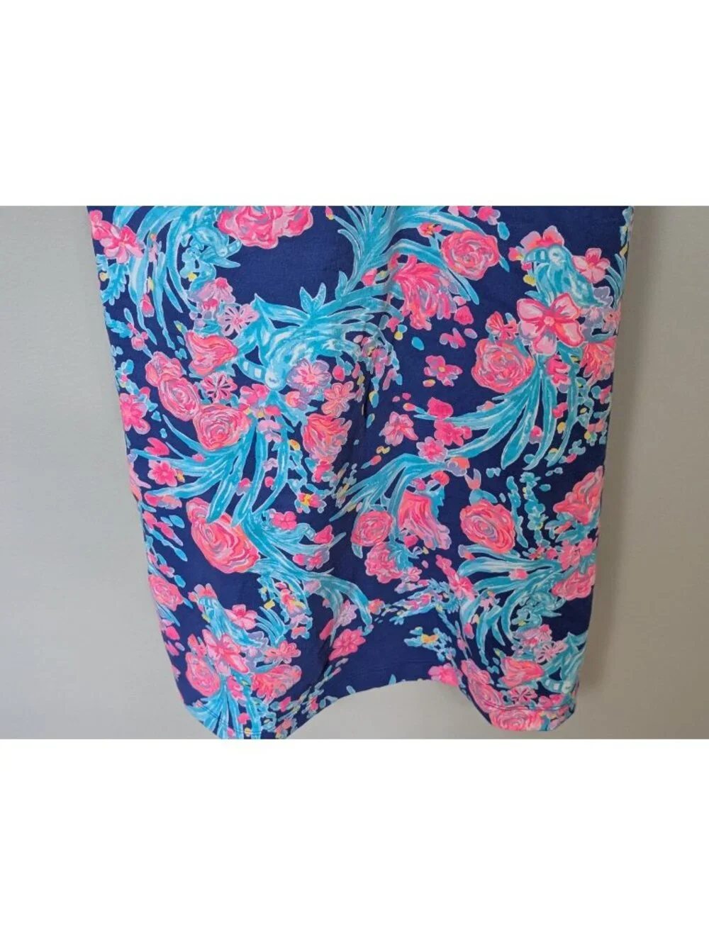 Lilly Pulitzer Mini Harper Shift Dress - Toucan Party Girls Size XL 12-14 Floral